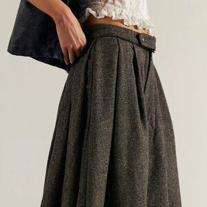 Free People Tulip Cropped Trousers
